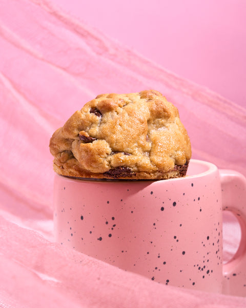 Chocolate Chip with Caramel Ganache