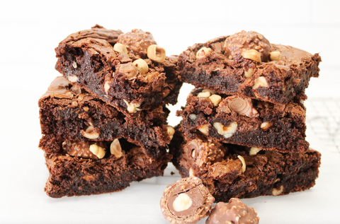 Single Ferrero Rocher Brownie